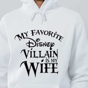 La mia citazione preferita del cattivo Disney è mia moglie, file digitali, SVG PNG JPG, PDF, stampa artistica su maglietta, adesivi murali, stampa artistica, adesivi per veicoli