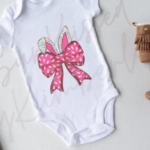 Easter Bunny Ears with Pink Bow & Bunny Feet PNG JPG PDF | Digital Download Clip Art | Crafts, Stickers, Clothing Decals, and Prints