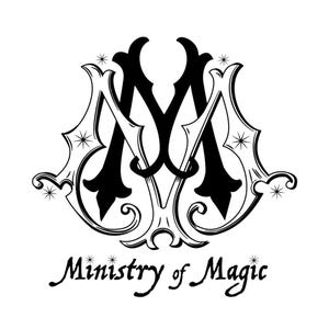 Ministerie van Toverkunst, digitale downloadbestanden, SVG, PNG, JPG, Pdf, Wizard World, kledingafdrukken, stickerstickers