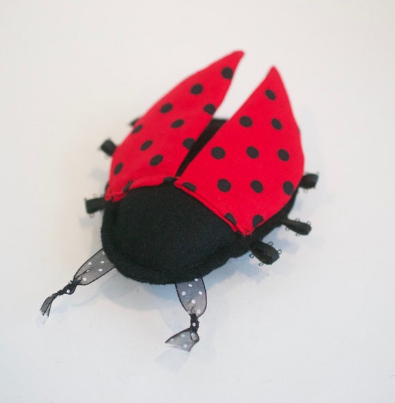 Cat Toy Ladybug | Handmade Catnip Toy | The Catnip Calico