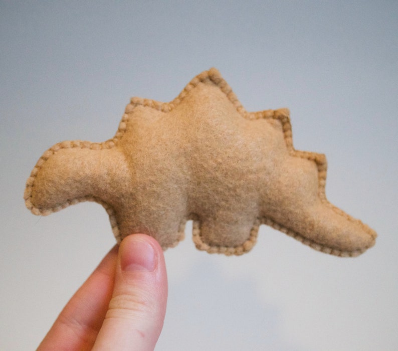 Cat Toy Dino Nuggets Handmade Cat Toy, Organic Catnip and Silvervine, Cat Lover Gift The Catnip Calico stegosaurus