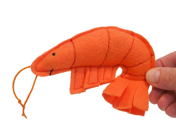 Cat Toy Shrimp Handmade Cat Toy, Organic Catnip and Silvervine, Cat Lover  Gift the Catnip Calico 