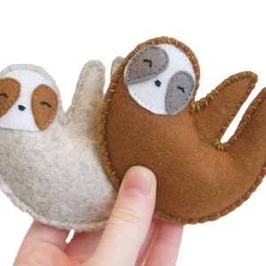 sloth cat toy