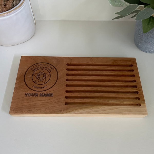 Custom Wooden Engraved Challenge Coin Holder