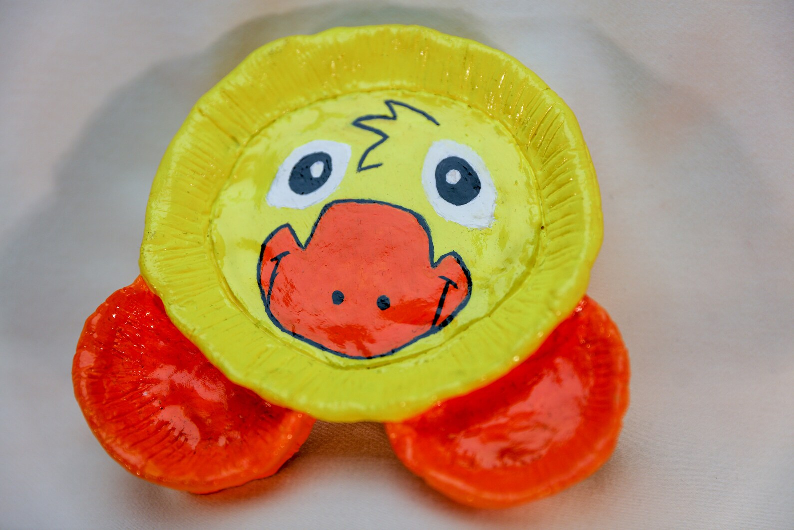 Zoo Pals Clay Duck Plate Etsy