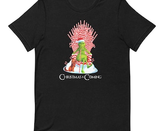 Funny Christmas Grinch Game of Thrones Ultra Soft T-Shirt