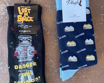 Neu mit Etikett gestricktes Herren-Socken-Bundle in Größe 8-12