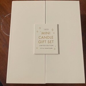 NYTT Free People 1809 Collection Mini ljus presentset / slutsåld online högtid Jul bild 6