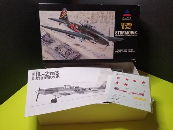 Accurate Miniatures ILYUSHIN IL-2M3 STORMOVIK 1/48 (vintage