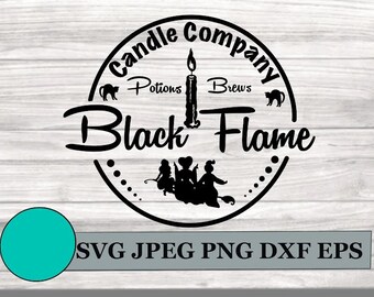 black flame candle company