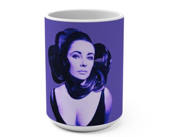 Liz Taylor Violet Mug 15oz