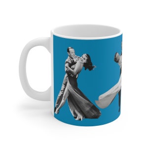 Fred Astaire & Rita, Eleanor, Ann - Pacific Blue Mug 11oz