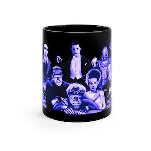 Universal Monsters 11oz Black Mug