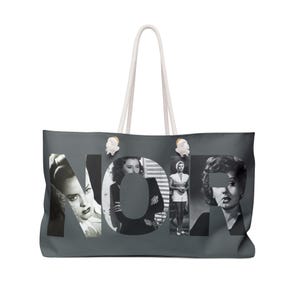 Film Noir - Dark Gray Weekender Bag