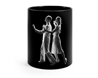 Fred Astaire and Eleanor Powell - Black mug 11oz