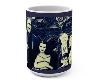 Taza de Los Munsters - Serie de TV retro, decoración de Halloween (443 ml)