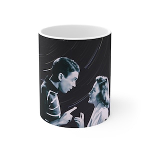 It&#39;s a Wonderful Life: George and Mary - Night Sky Mug 11oz.