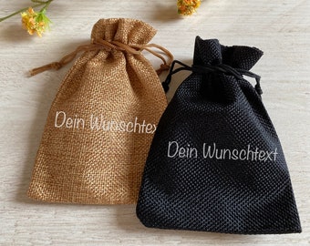 Jutebeutel / Schmuckbeutel / Verpackung / Geschenk