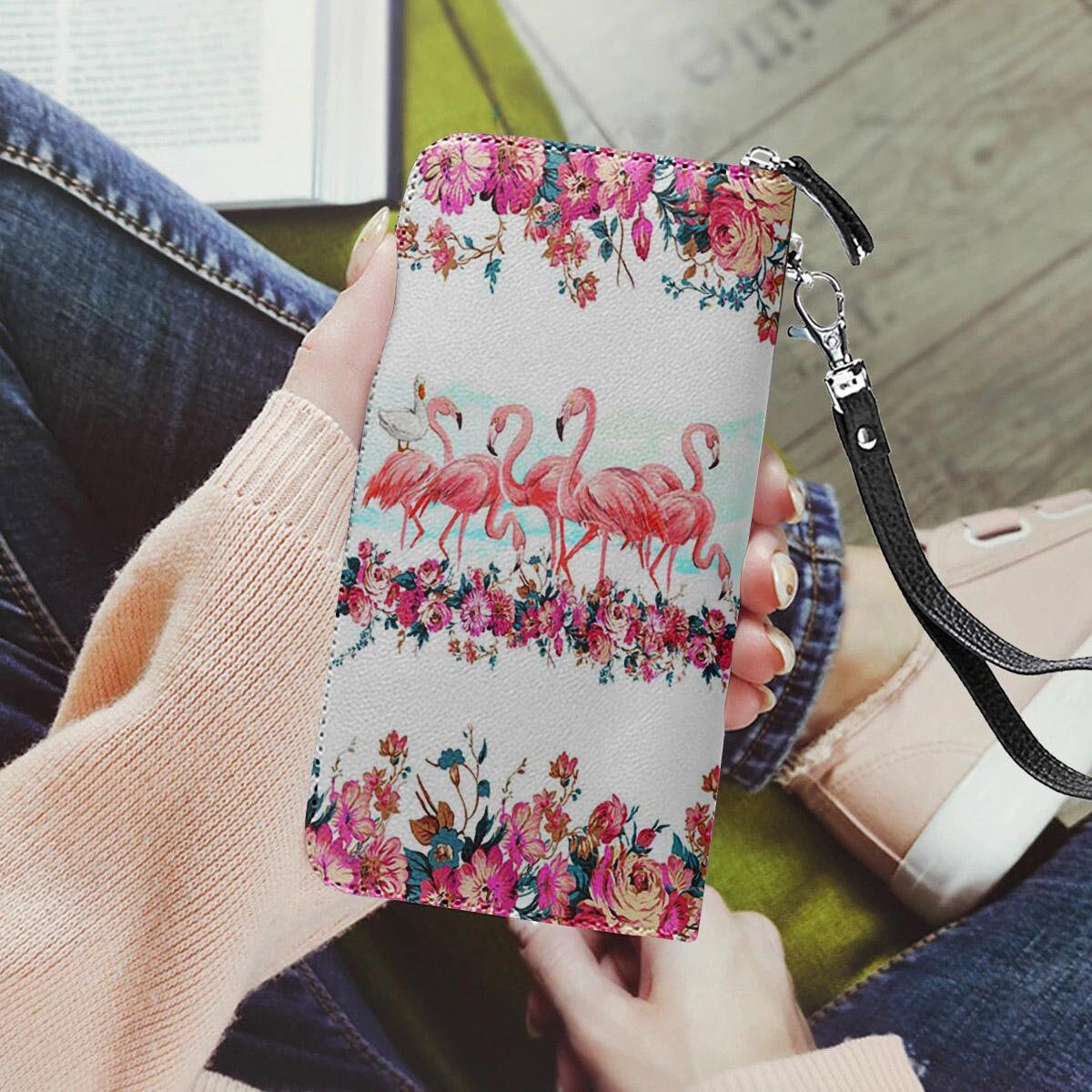 floral-flamingo-leather-wallet