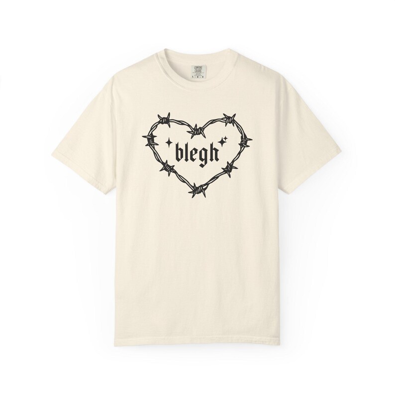 Bleh shirt Goth Shirt for Women Bleh Tee Gothic TShirt Dark Aesthetic Emo Alternative Black Edgy Grunge shirts Cute Emo image 2