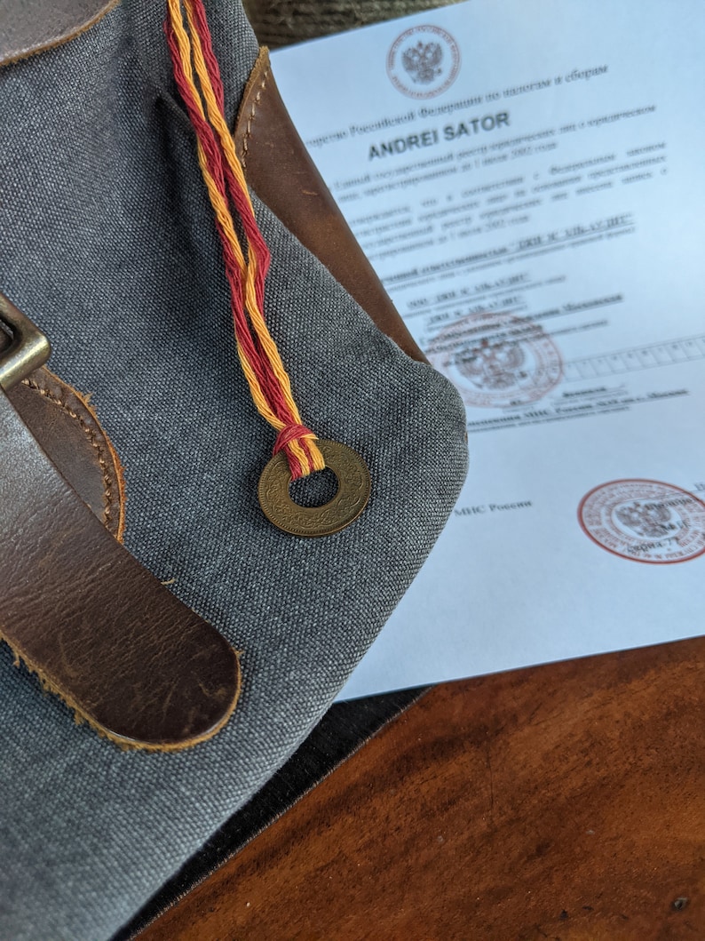 Tenet Neil Charm | 1943 Indian 1 Pice Coin Bound by Mauli Sacred Thread ...