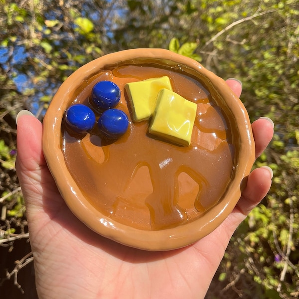 Clay Trinket Dish Etsy