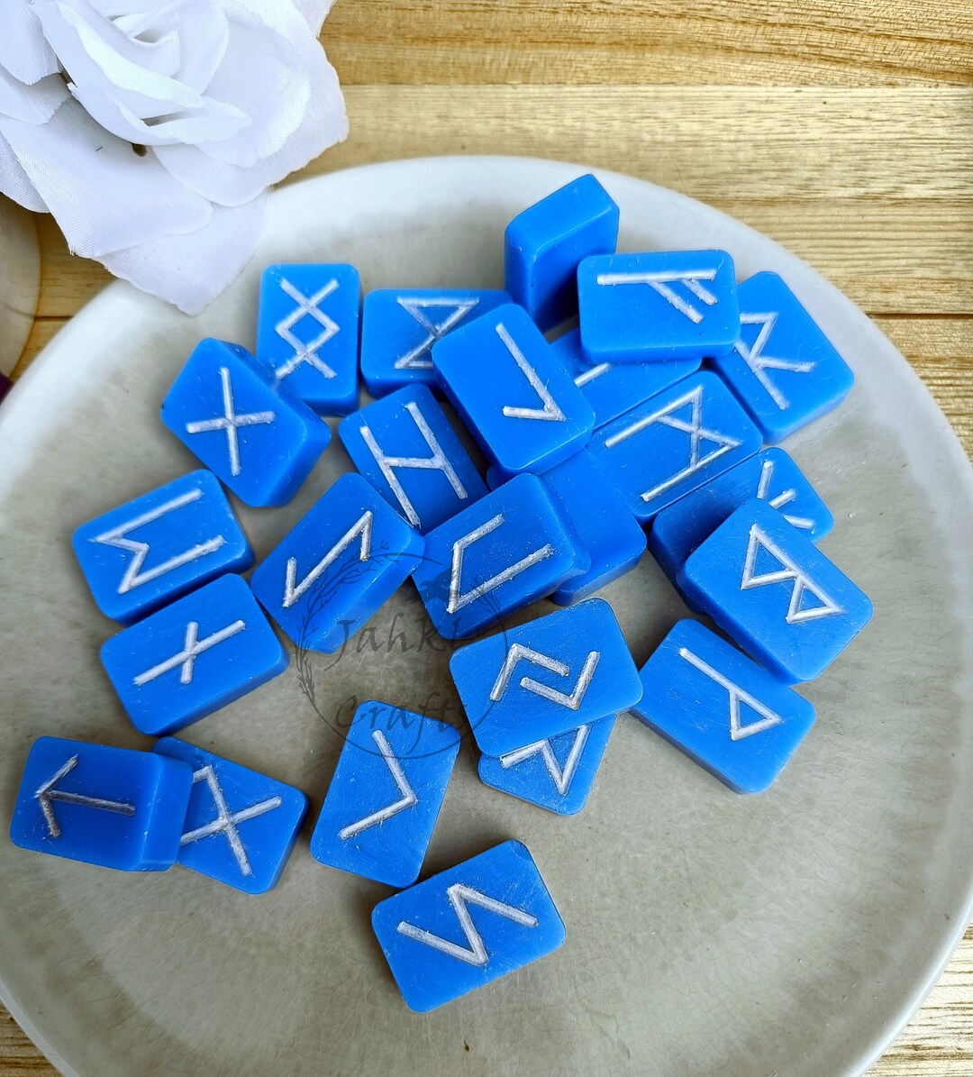 Elder Futhark Runes Bergamot Mandarin Wax Melts for Warmer, Viking ...