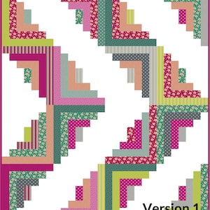 PDF Still Pretty Simple Jelly Roll Quilt Pattern by Michelle image 2