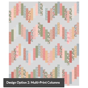 Ridiculously Easy Jelly Roll Quilt Pattern: Modern Chevron Design (PDF ...