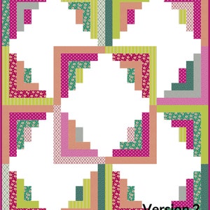 PDF Still Pretty Simple Jelly Roll Quilt Pattern, by Michelle Cain of From Bolt to Beauty image 3