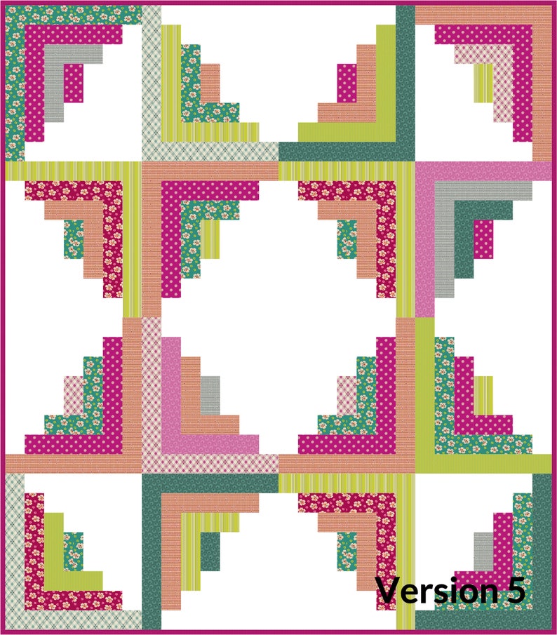 PDF Still Pretty Simple Jelly Roll Quilt Pattern, by Michelle Cain of From Bolt to Beauty image 6