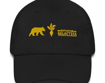 Bear, Beets, Battlestar Galactica (The Office inspired dad hat) Embroidered • Streetwear • Movie Fan Gift