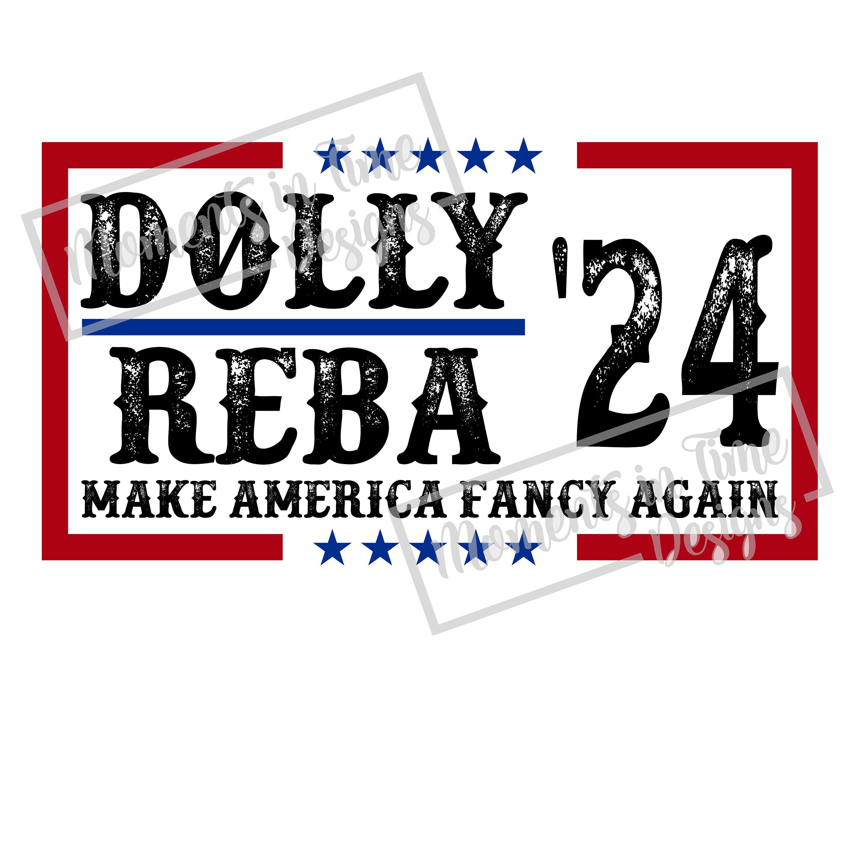 Dolly Reba '24 SVG PNG JPEG Sublimation Distressed & Etsy