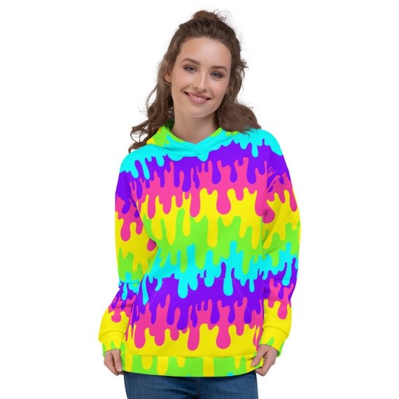 rainbow drip sweatshirt