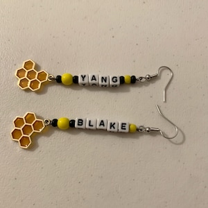 RWBY Blake and Yang (Bumbleby) Earrings