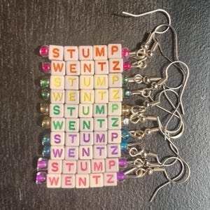 Pendientes colgantes de Stump/Wentz (Fall Out Boy)