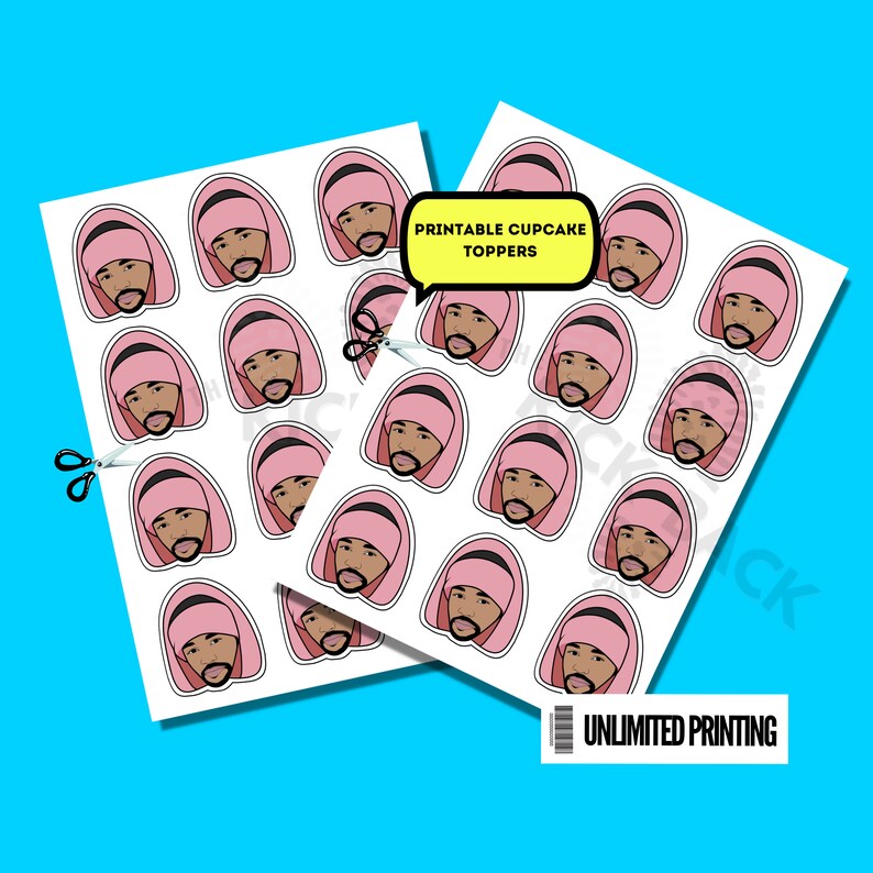 2000's Party Decorations Dipset Camron Pink Cupcake Etsy