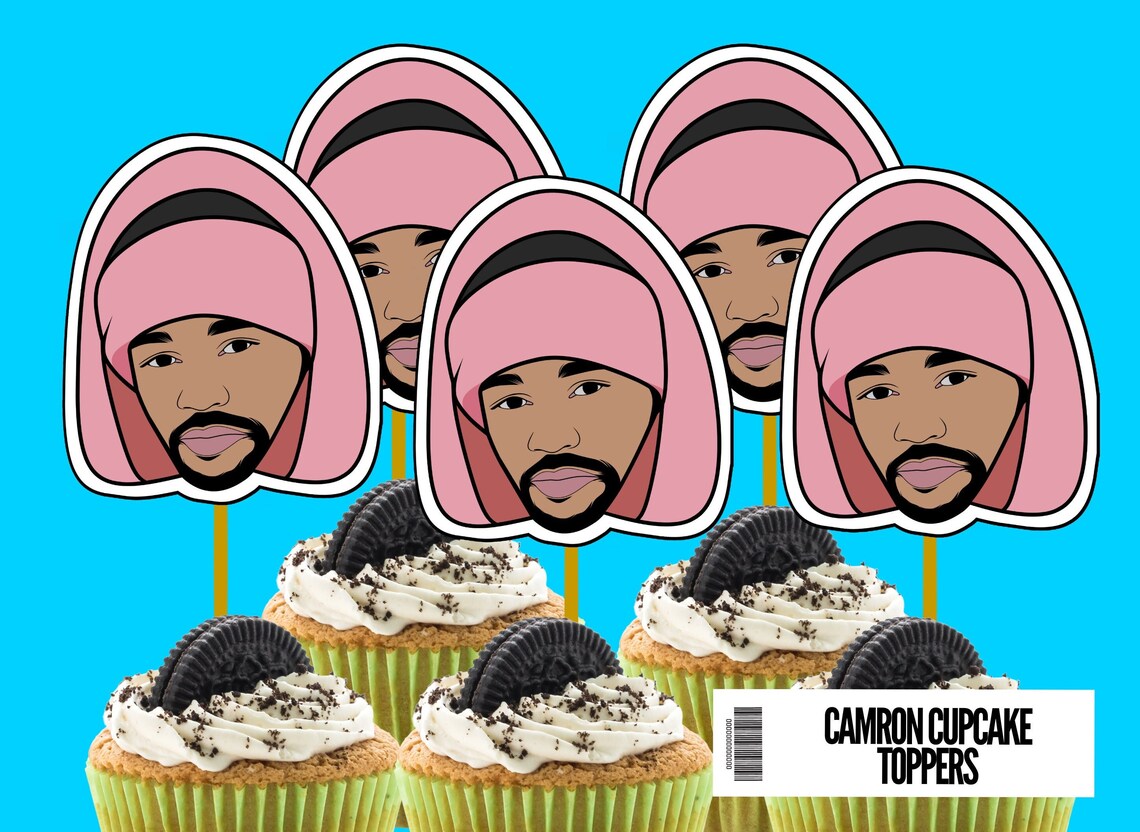 2000's Party Decorations Dipset Camron Pink Cupcake Etsy