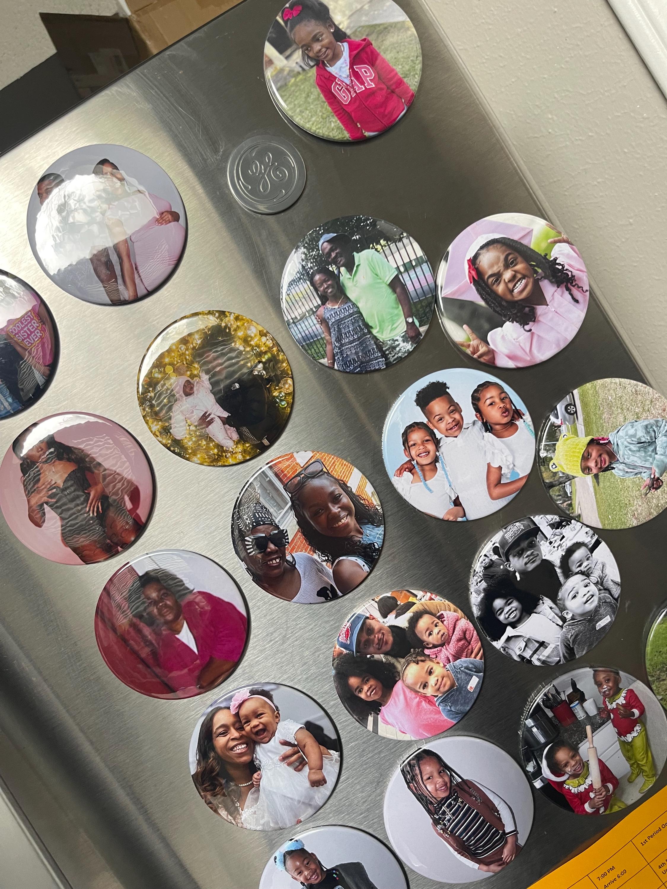 Personalized Fridge Magnet, Photo Personalized, Photo Magnet, Holiday ...