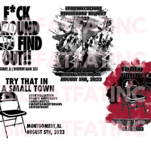 ALABAMA Brawl 2023, Boat brawl 2023, Alabama rumble Png File| Instant Download|
