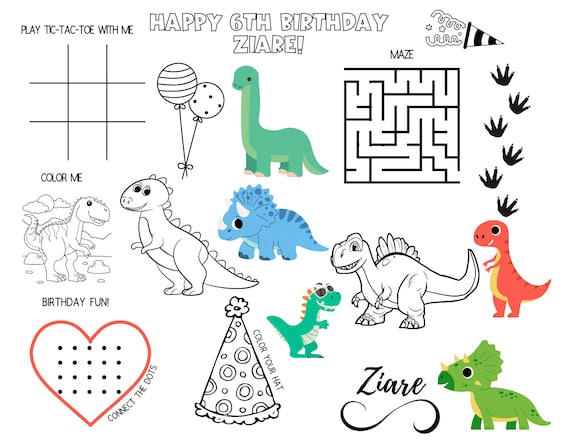 Nappe En Papier à Colorier JEKA – Motif Découvreurs, Activité Enfants, Fête D'anniversaire