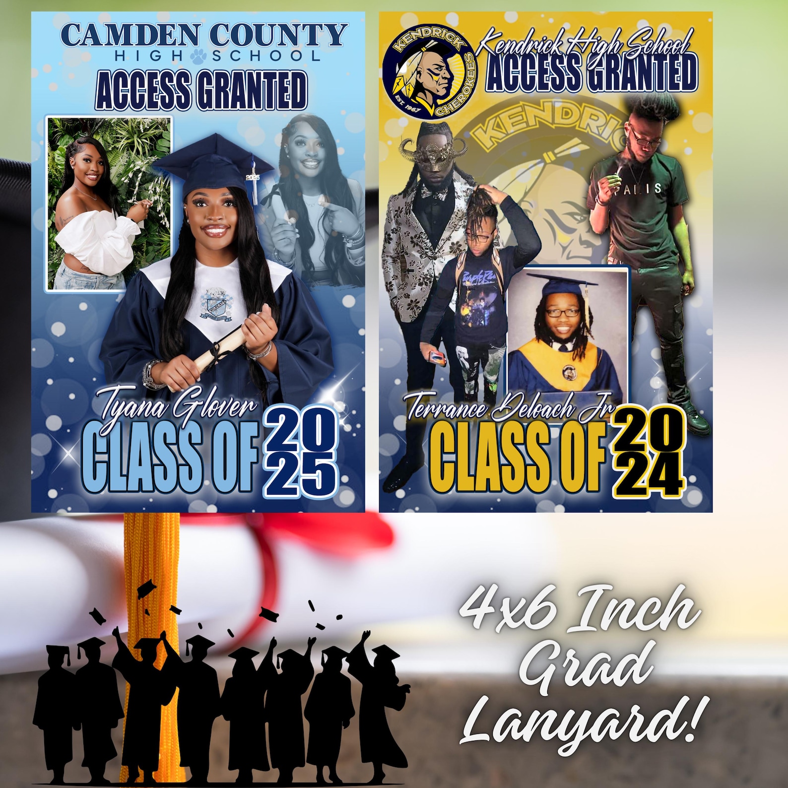 Custom Designed GRADUATION 2026 Lanyard-lanyard Included, Keepsake ...