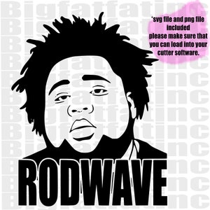 Rod Wave design/ concert, Nostalgia SVG, Png-Instant download only