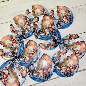 Custom 2.5 Inch OR 3 Inch Pinback Button/ Memorial Button or pic/ quote/ saying
