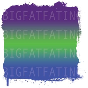 Purple, green, blue grunge gradient background Grunge brush class of 2023