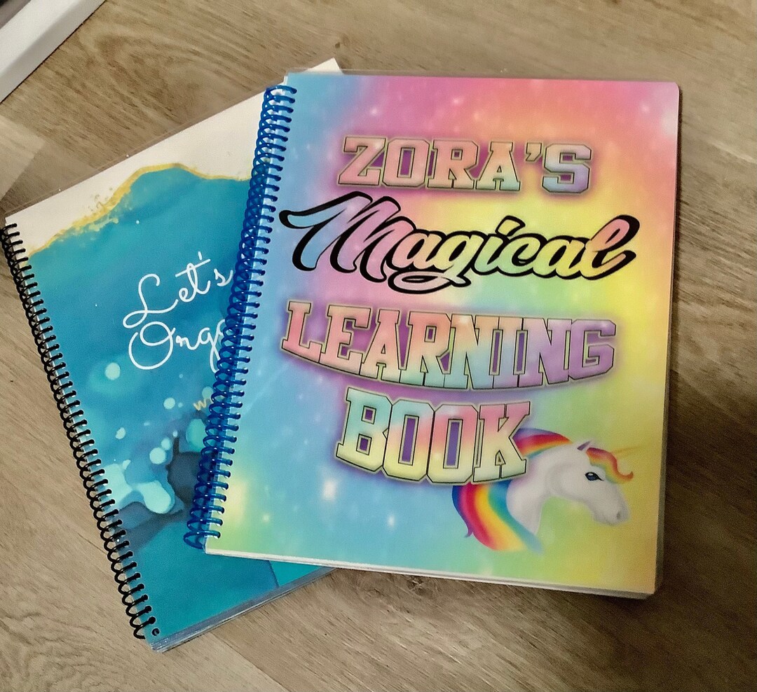 Custom Kids Learning Journal| Let's Learn| Fun Book| Learning-age Level ...