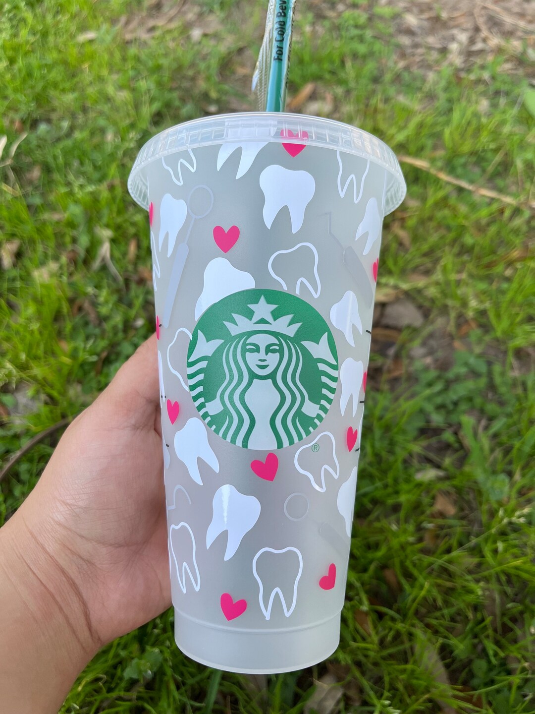 Dentist Starbucks Cup, Dental Assistant, Dental Hygienist, Orthodontist