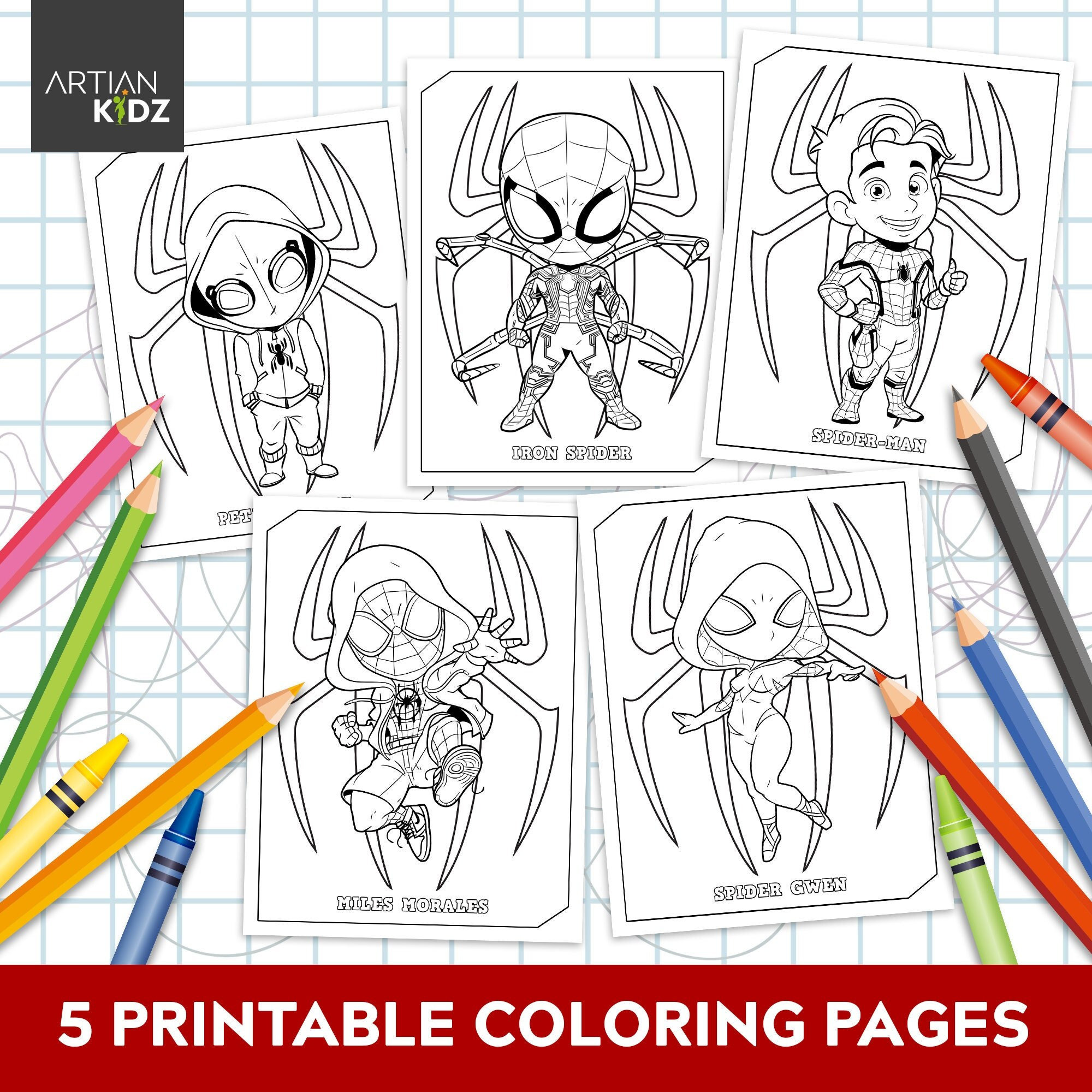 Chibi Superhero Dibujos para colorear / Páginas para colorear - Etsy México Chibi Superhero Dibujos para colorear / Páginas para colorear - Etsy México