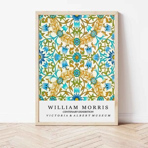 William Morris Exhibition Poster William Morris Print - Etsy