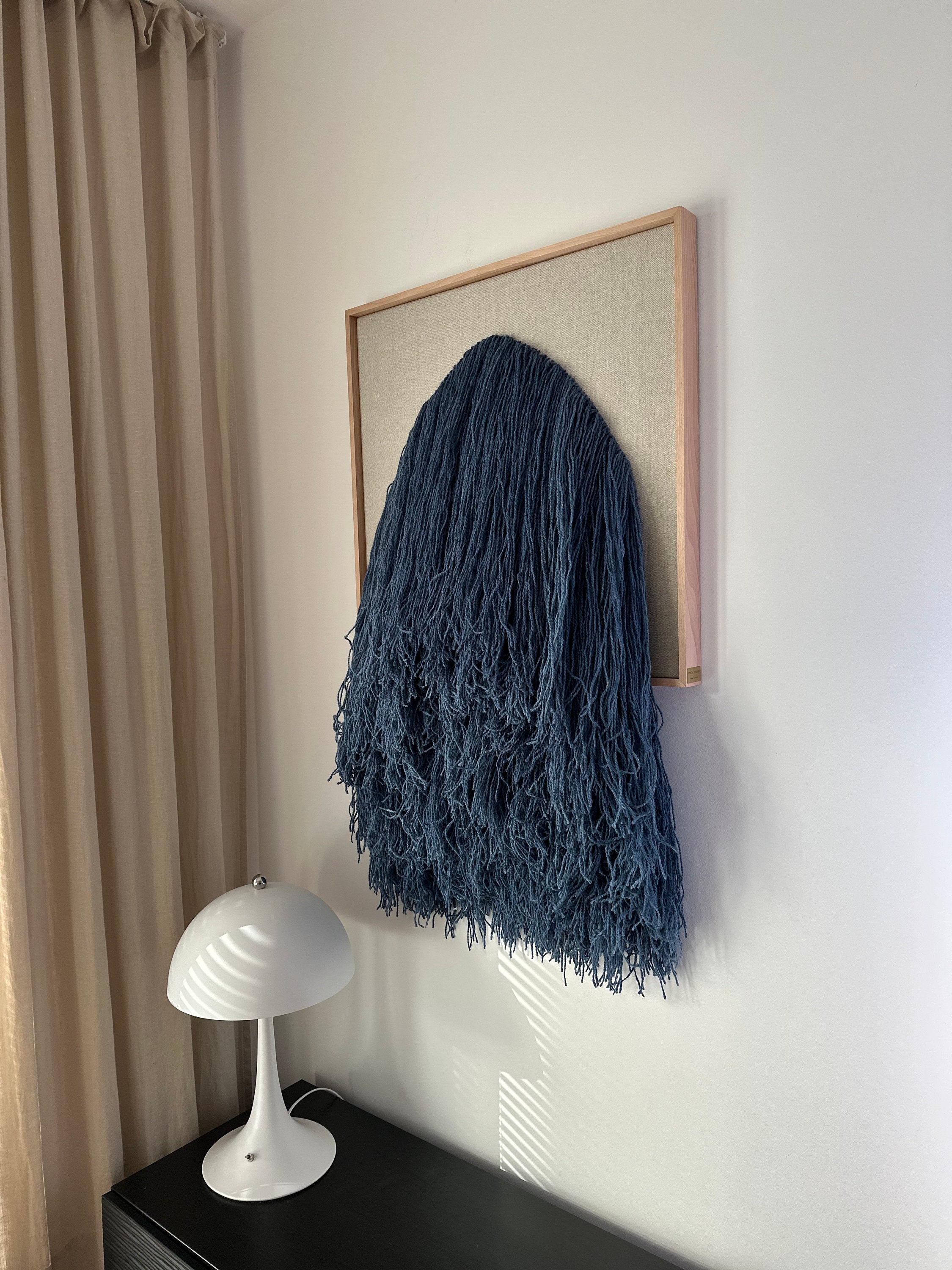 Soldes Décoration Murale Textile Moderne/style Neutre Tapisserie Tuftée Japonaise Œuvre Originale